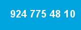 924 775 48 10